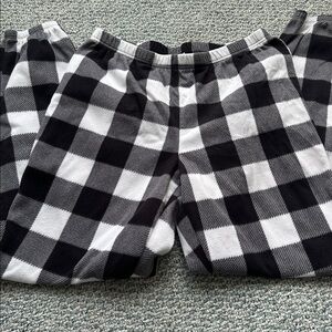 Black and White Checkered Pants